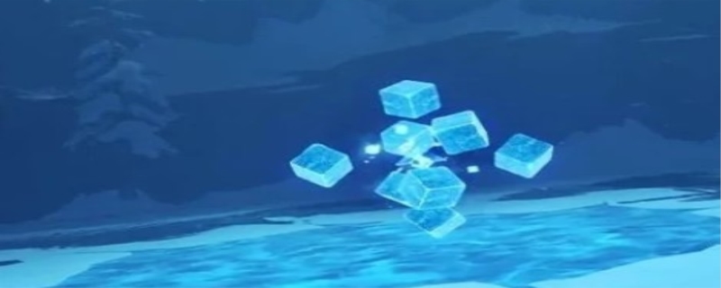 原神前往调查奇怪的冰