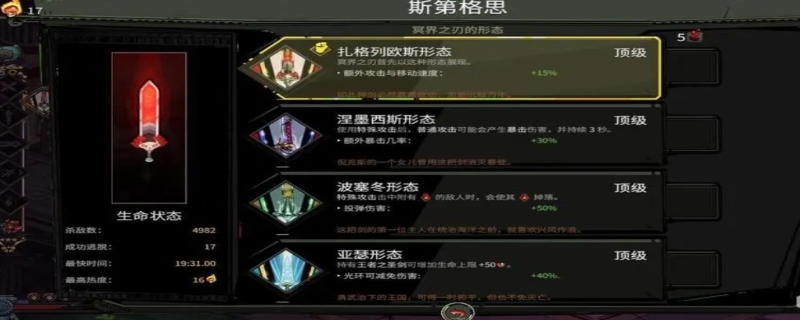 哈迪斯武器第四形态是如何解锁成功的
