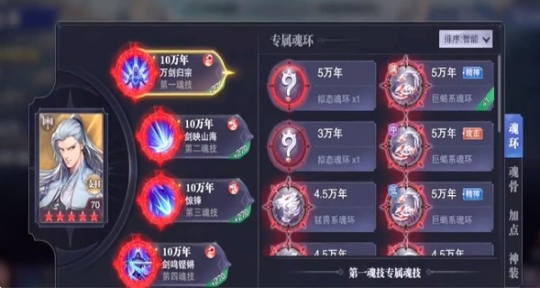 尘心魂环配置