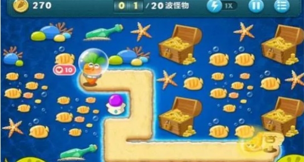 保卫萝卜深海游戏秘籍